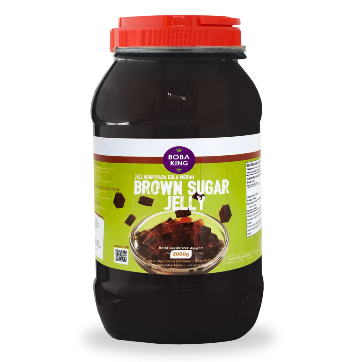 BOBA KING JELLY BROWN SUGAR 6 X 2 KG